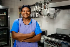 Cocinera de Las Terrazas